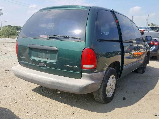 2B4GP2537XR288279 - 1999 DODGE CARAVAN GREEN photo 2