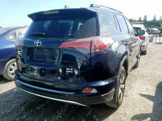 2T3RFREV5JW794098 - 2018 TOYOTA RAV4 ADVEN BLUE photo 4