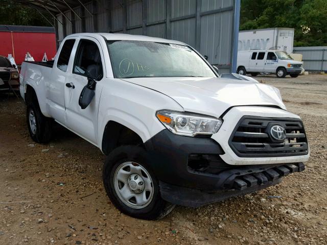 5TFSX5EN6KX065080 - 2019 TOYOTA TACOMA ACC WHITE photo 1