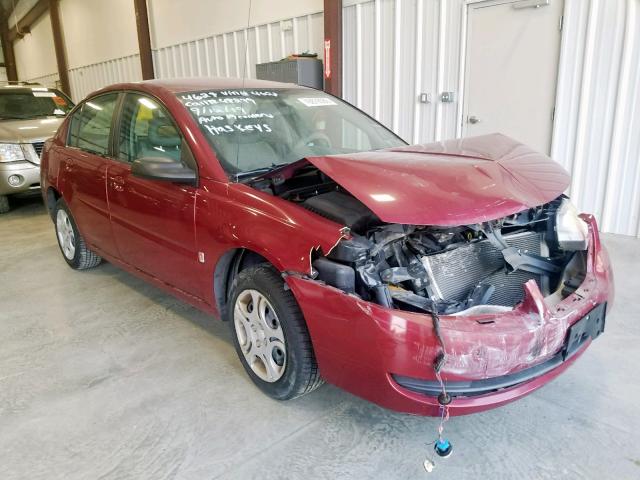 1G8AJ52F05Z144628 - 2005 SATURN ION LEVEL RED photo 1