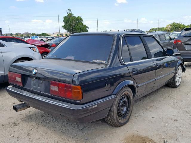 WBAAJ9310MEJ00535 - 1991 BMW 318 I BLACK photo 4