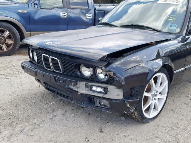 WBAAJ9310MEJ00535 - 1991 BMW 318 I BLACK photo 9