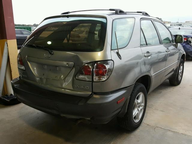 JTJGF10U810106264 - 2001 LEXUS RX 300 GRAY photo 4