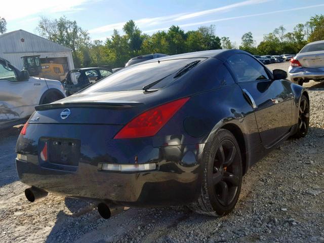 JN1AZ34D65M607841 - 2005 NISSAN 350Z COUPE BLACK photo 4