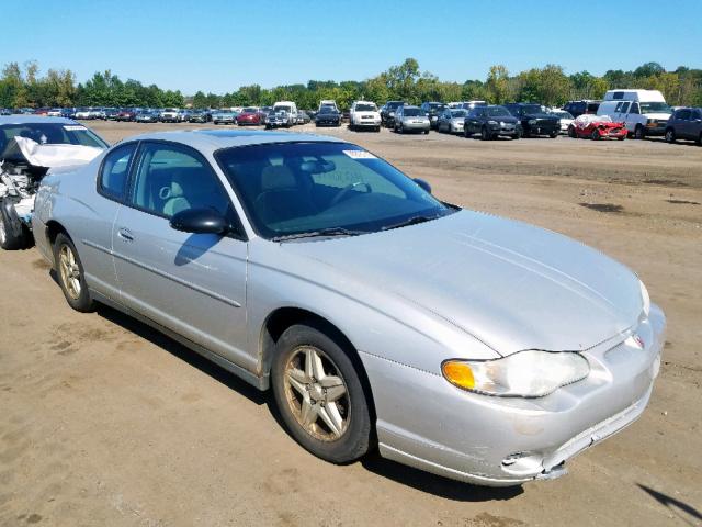 2G1WW12E849155018 - 2004 CHEVROLET MONTE CARL ლურჯი ფოტო 1