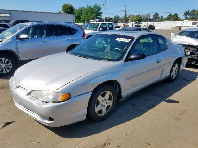 2G1WW12E849155018 - 2004 CHEVROLET MONTE CARL ლურჯი ფოტო 2