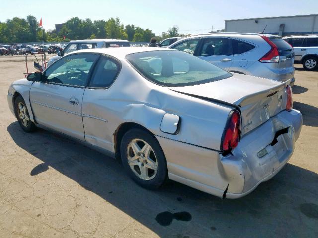 2G1WW12E849155018 - 2004 CHEVROLET MONTE CARL ლურჯი ფოტო 3