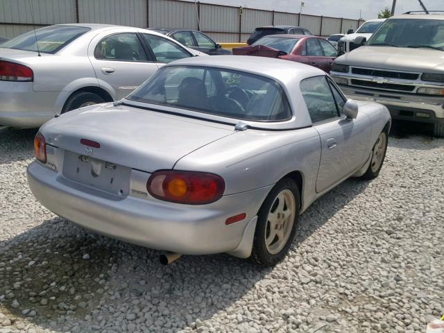 JM1NB3532X0123538 - 1999 MAZDA MX-5 MIATA SILVER photo 4