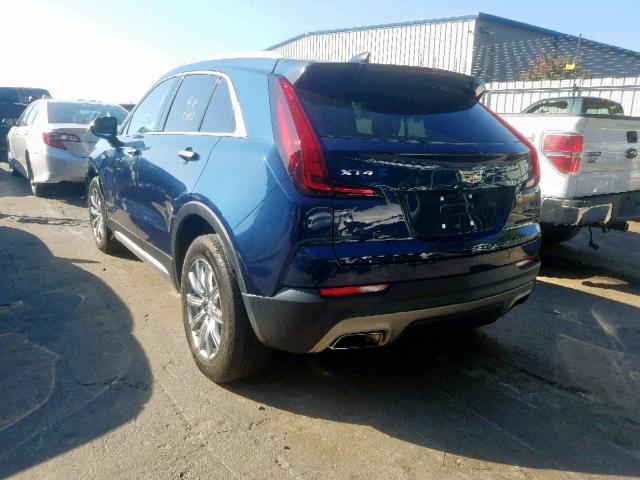 1GYFZCR4XKF117246 - 2019 CADILLAC XT4 PREMIU BLUE photo 3