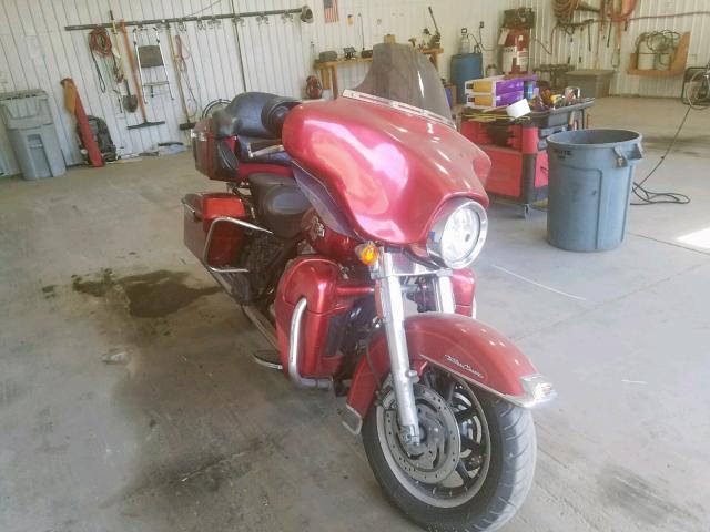 1HD1FCW195Y629316 - 2005 HARLEY-DAVIDSON FLHTCUI BURGUNDY photo 1