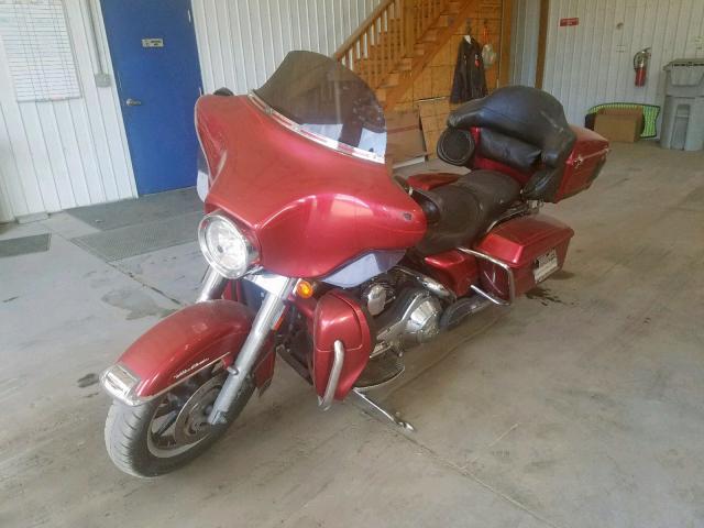 1HD1FCW195Y629316 - 2005 HARLEY-DAVIDSON FLHTCUI BURGUNDY photo 2