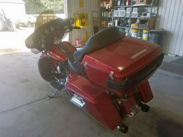 1HD1FCW195Y629316 - 2005 HARLEY-DAVIDSON FLHTCUI BURGUNDY photo 3