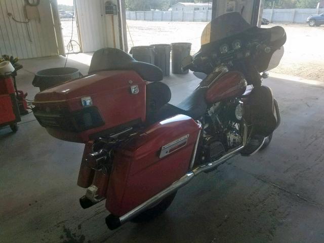 1HD1FCW195Y629316 - 2005 HARLEY-DAVIDSON FLHTCUI BURGUNDY photo 4