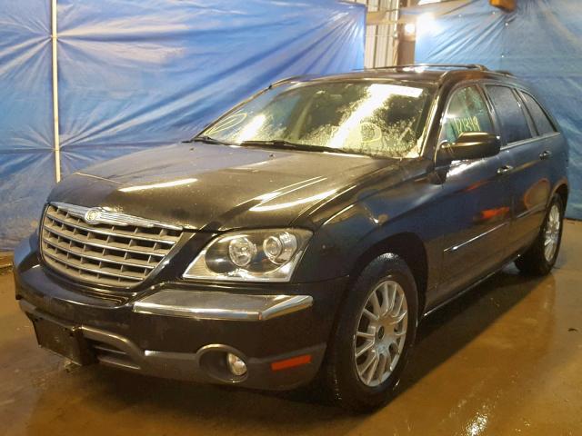 2C8GF68434R179300 - 2004 CHRYSLER PACIFICA BLACK photo 2