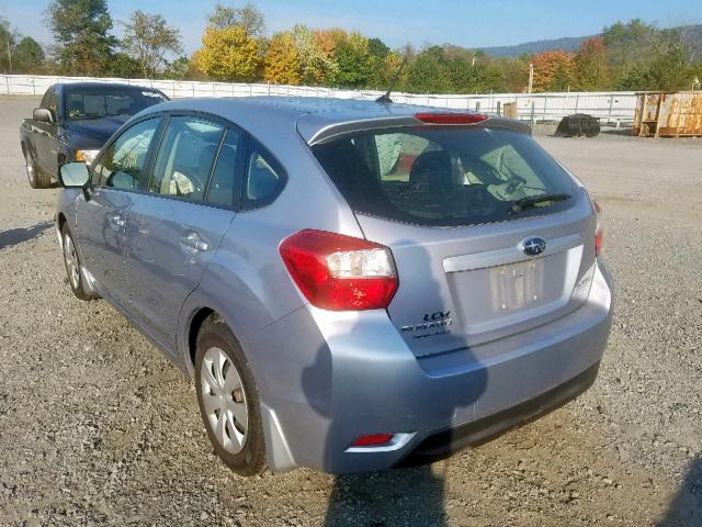 JF1GPAA63E8298755 - 2014 SUBARU IMPREZA SILVER photo 3