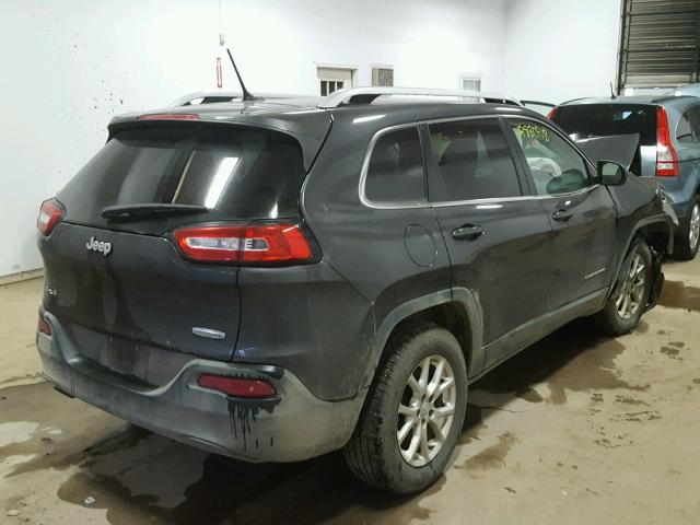 1C4PJMCB1FW789538 - 2015 JEEP CHEROKEE L GRAY photo 4