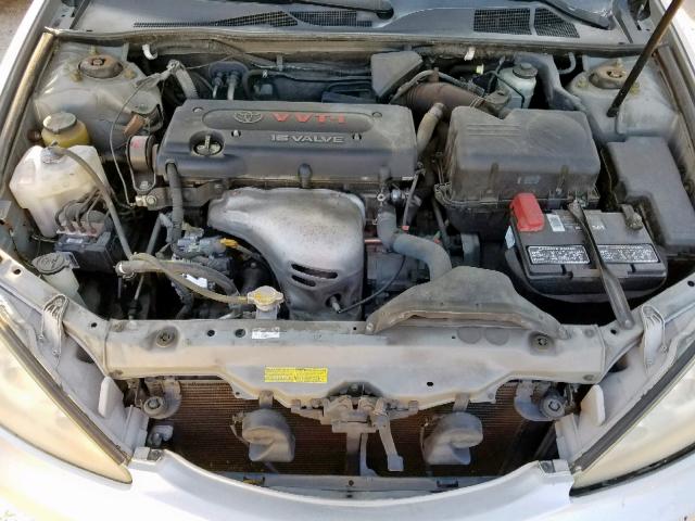 4T1BE30K75U622104 - 2005 TOYOTA CAMRY LE SILVER photo 7