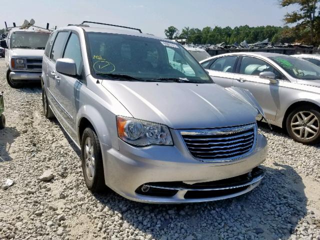 2C4RC1BG2CR187928 - 2012 CHRYSLER TOWN & COU SILVER photo 1