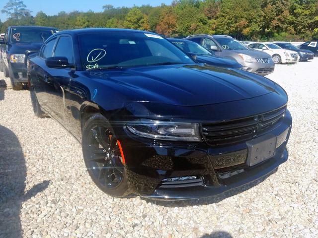 2C3CDXHG4JH119831 - 2018 DODGE CHARGER SX BLACK photo 1