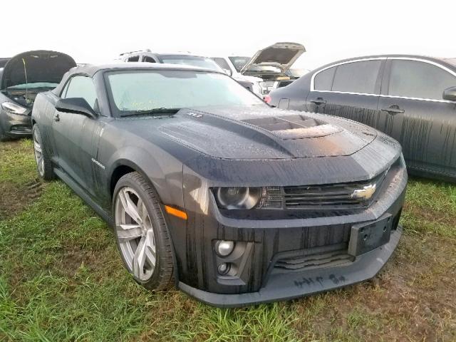 2G1FL3DP3D9801049 - 2013 CHEVROLET CAMARO ZL1 黑色 照片 1