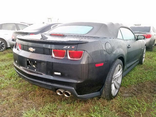 2G1FL3DP3D9801049 - 2013 CHEVROLET CAMARO ZL1 黑色 照片 4