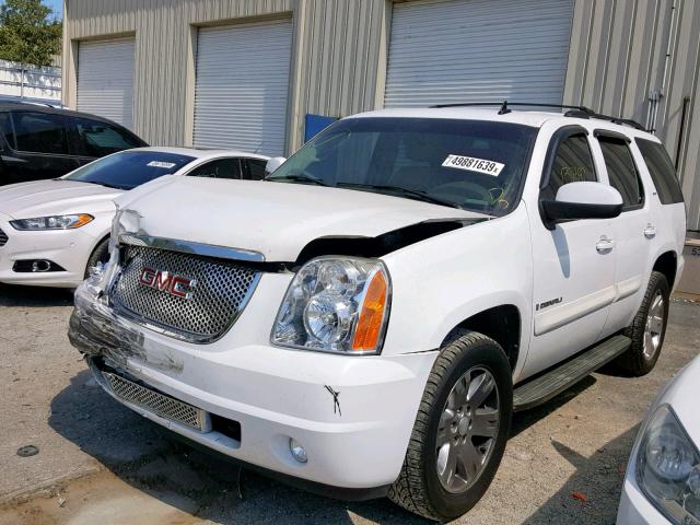 1GKFC13038R147492 - 2008 GMC YUKON WHITE photo 2