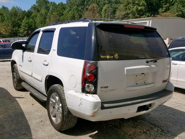 1GKFC13038R147492 - 2008 GMC YUKON WHITE photo 3