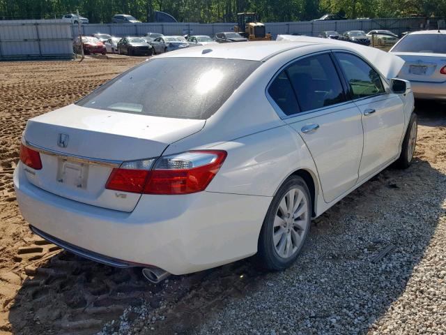 1HGCR3F87EA008214 - 2014 HONDA ACCORD EXL WHITE photo 4