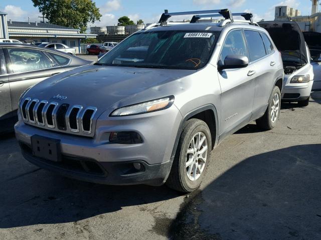 1C4PJMCB3GW288989 - 2016 JEEP CHEROKEE L GRAY photo 2