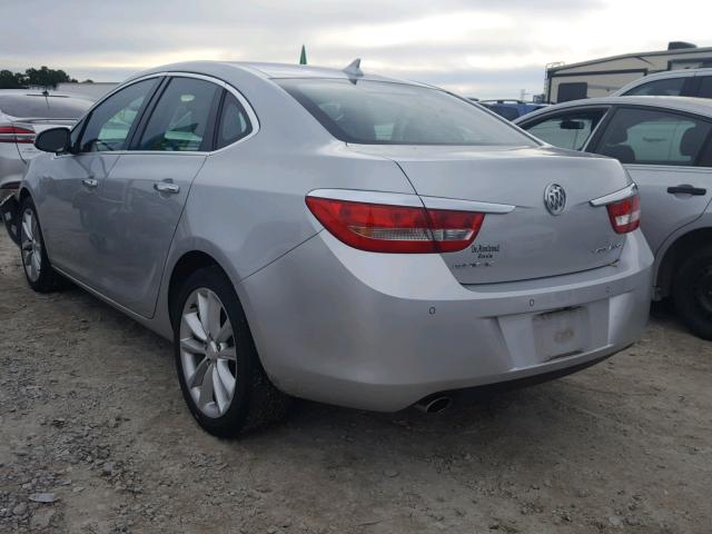 1G4PR5SK3E4198116 - 2014 BUICK VERANO CON SILVER photo 3