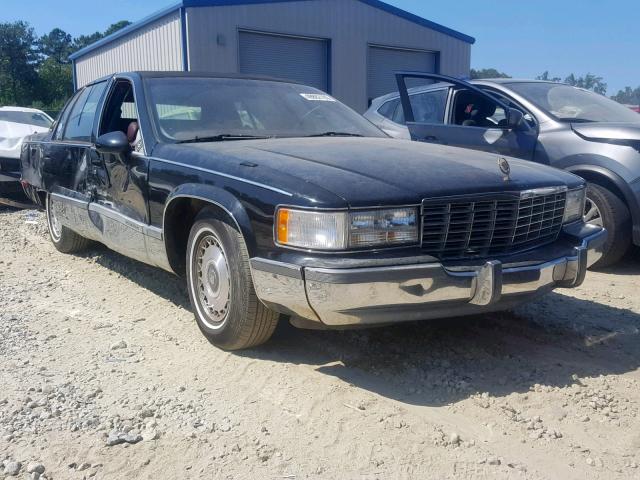 1G6DW5276PR727739 - 1993 CADILLAC FLEETWOOD BLACK photo 1