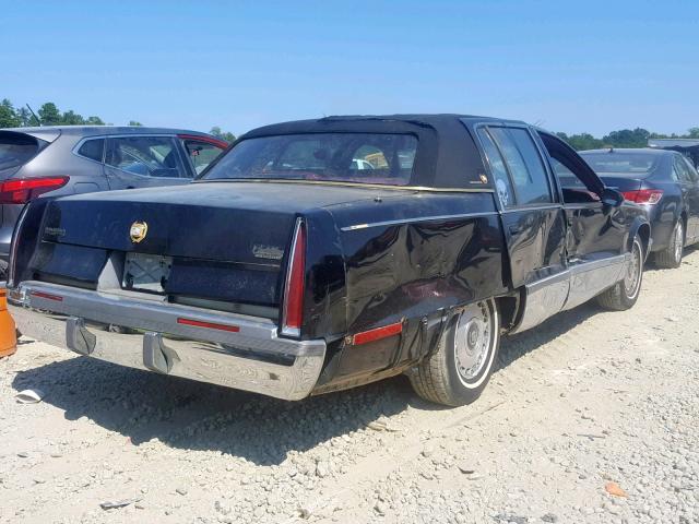 1G6DW5276PR727739 - 1993 CADILLAC FLEETWOOD BLACK photo 4