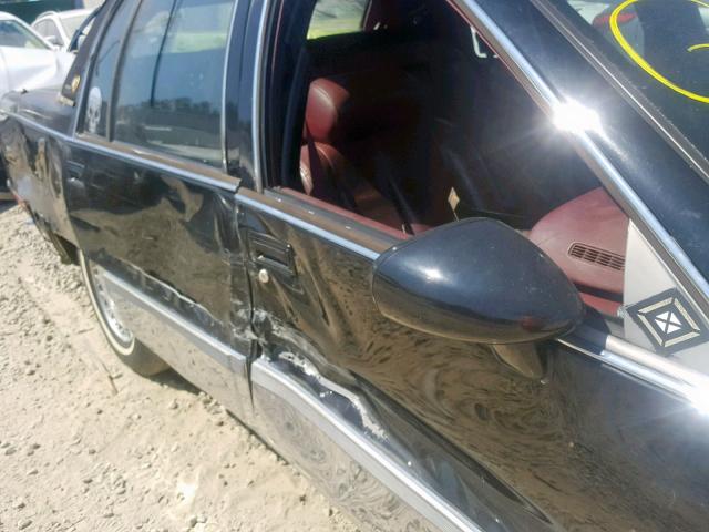 1G6DW5276PR727739 - 1993 CADILLAC FLEETWOOD BLACK photo 9