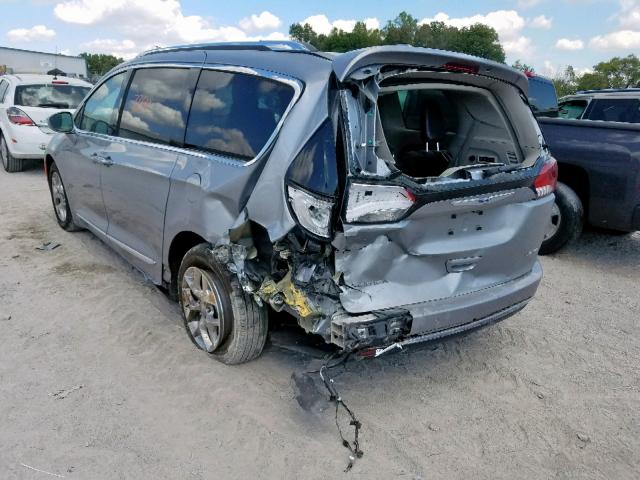 2C4RC1GG0JR320286 - 2018 CHRYSLER PACIFICA L SILVER photo 3