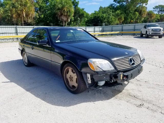 WDBGA76G5XA417934 - 1999 MERCEDES-BENZ CL 600 BLACK photo 1