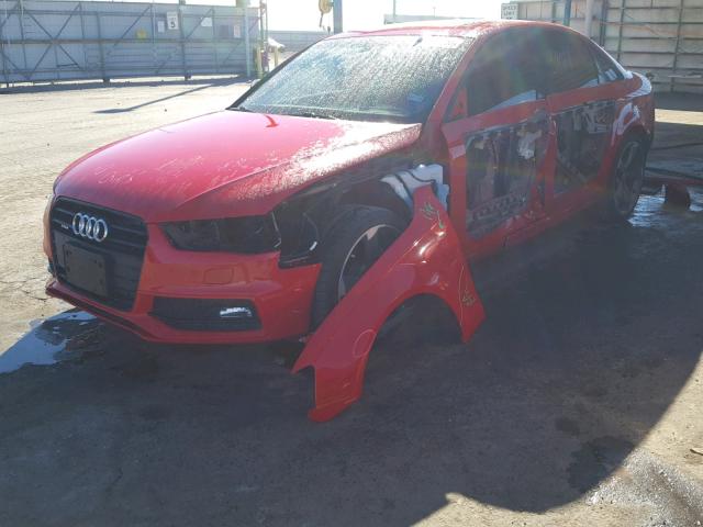 WAUFFAFL0FN017244 - 2015 AUDI A4 PREMIUM RED photo 2