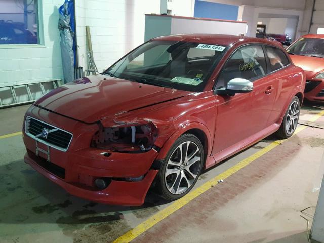 YV1672MK9A2174582 - 2010 VOLVO C30 T5 RED photo 2