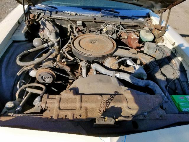 3V37T6E105121 - 1976 OLDSMOBILE 98 LUXURY CREAM photo 7