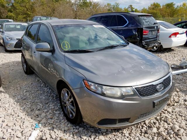 KNAFU5A21B5403757 - 2011 KIA FORTE EX GRAY photo 1