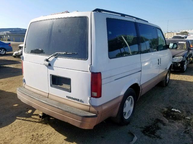 1GNDM19W1VB120119 - 1997 CHEVROLET ASTRO WHITE photo 4