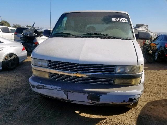 1GNDM19W1VB120119 - 1997 CHEVROLET ASTRO WHITE photo 9