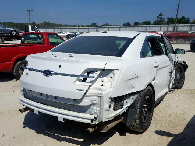 1FAHP2MTXGG133807 - 2016 FORD TAURUS POL WHITE photo 4