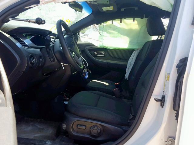 1FAHP2MTXGG133807 - 2016 FORD TAURUS POL WHITE photo 5