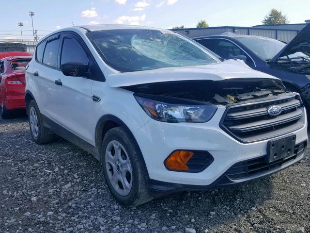 1FMCU0F71JUA89041 - 2018 FORD ESCAPE S WHITE photo 1