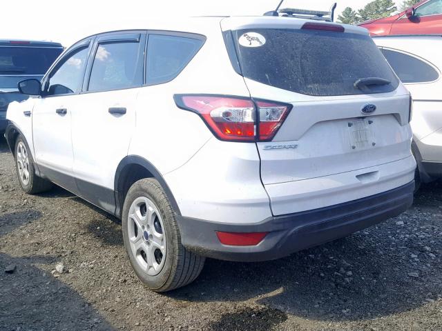 1FMCU0F71JUA89041 - 2018 FORD ESCAPE S WHITE photo 3