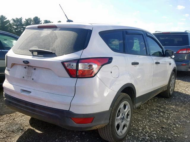 1FMCU0F71JUA89041 - 2018 FORD ESCAPE S WHITE photo 4