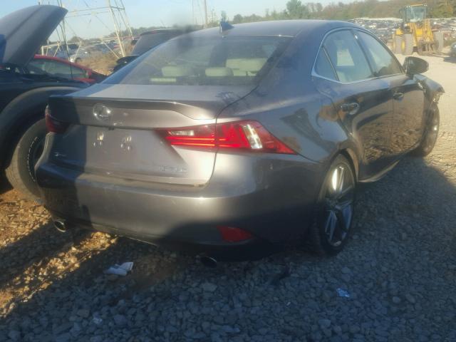 JTHBF1D24F5079210 - 2015 LEXUS IS 250 GRAY photo 4