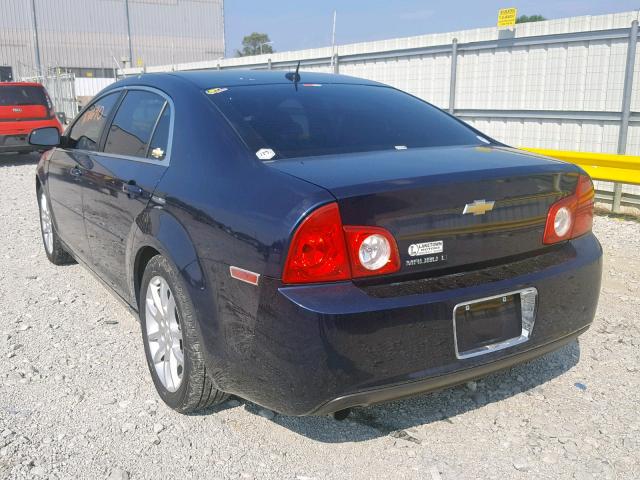 1G1ZC5EB5A4135211 - 2010 CHEVROLET MALIBU 1LT 蓝色 照片 3