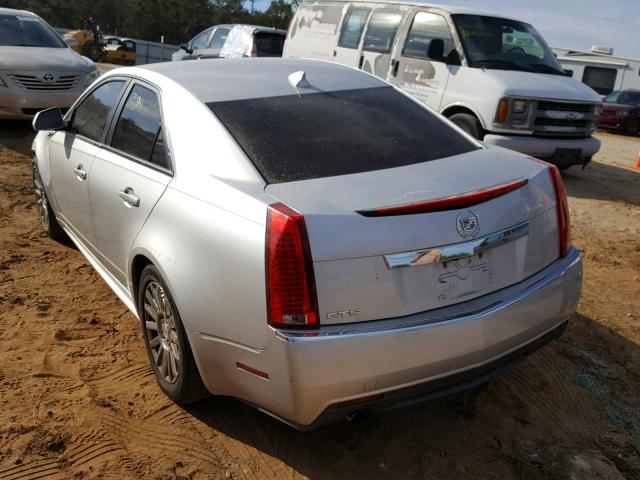 1G6DE5E52C0100533 - 2012 CADILLAC CTS LUXURY SILVER photo 3