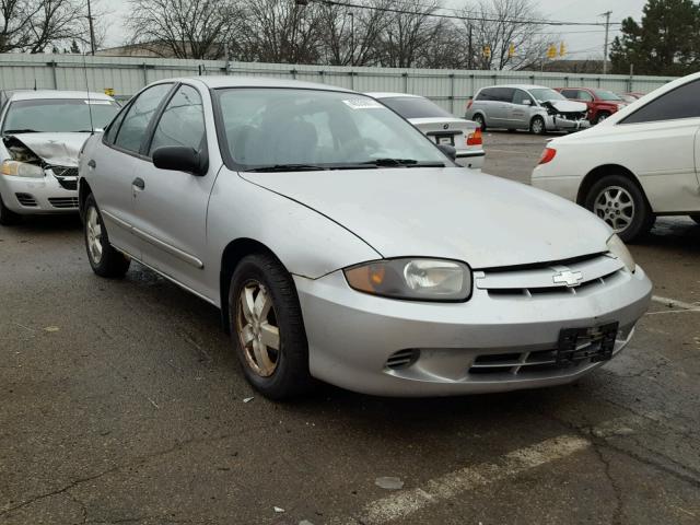 1G1JF52F437264425 - 2003 CHEVROLET CAVALIER L SILVER photo 1